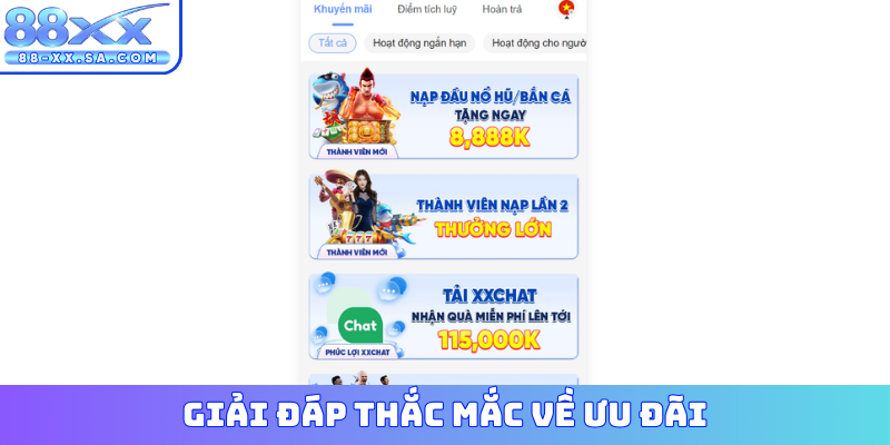 Giải đáp thắc mắc về ưu đãi