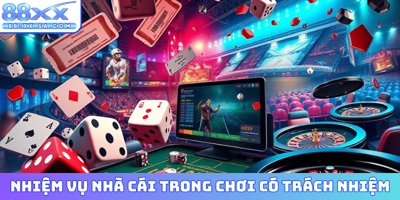 Nhiệm vụ nhà cái trong chơi có trách nhiệm